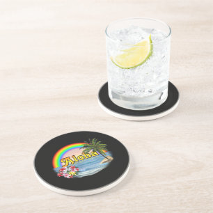 Dessous De Verre En Grès Aloha