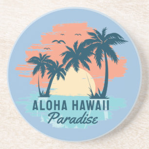 Dessous De Verre En Grès aloha hawaii