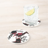 Dessous De Verre En Grès Amenez-le - Jouer à Noël & Space Mashup (Côté)