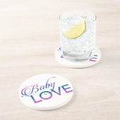 Dessous De Verre En Grès Amour bébé (Côté)