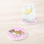 Dessous De Verre En Grès Amour de boxeur (Côté)