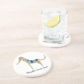 Dessous De Verre En Grès Amour de nez d'aiguille (Côté)