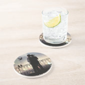 Dessous De Verre En Grès Amoureux (Côté)