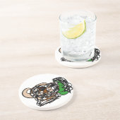 Dessous De Verre En Grès Amours (Côté)