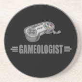 Dessous De Verre En Grès Amusant jeu vidéo (Devant)