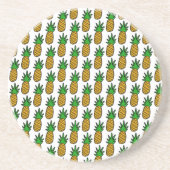 Dessous De Verre En Grès Ananas (Devant)