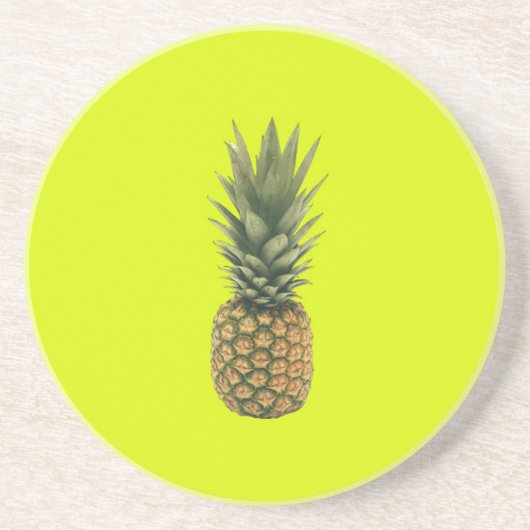 Dessous De Verre En Grès Ananas doux (Devant)