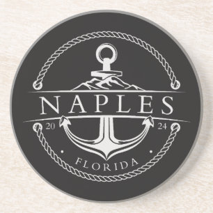 Dessous De Verre En Grès Ancre nautique Naples Floride 2024