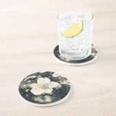 Dessous De Verre En Grès Anémone (Côté)