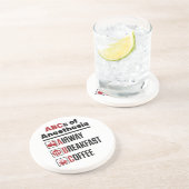 Dessous De Verre En Grès Anesthésiologiste Anesthésiologie Docteur Nurse Fu (Côté)