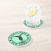 Dessous De Verre En Grès Ange de Central Park (Côté)