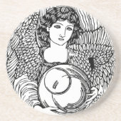 Dessous De Verre En Grès Angel (Devant)