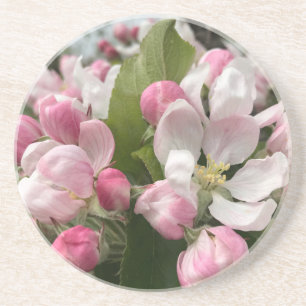 Dessous De Verre En Grès Anglais Apple Blossom