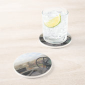 DESSOUS DE VERRE EN GRÈS ANGLETERRE VICTORIENNE (Côté)