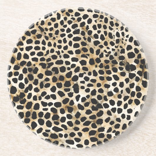 Dessous De Verre En Grès Animal Print - Sandstone Coasters (Devant)
