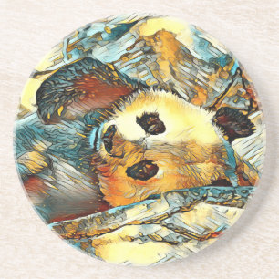 Dessous De Verre En Grès AnimalArt_Panda_002