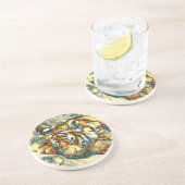 Dessous De Verre En Grès AnimalArt_Tiger_005 (Côté)