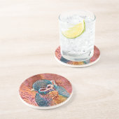 Dessous De Verre En Grès AnimalMix_Monkey_001 (Côté)