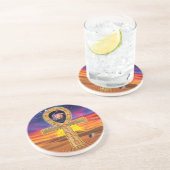 Dessous De Verre En Grès Ankh (Côté)