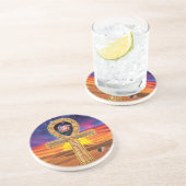 Dessous De Verre En Grès Ankh (Côté)