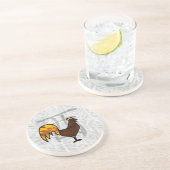 Dessous De Verre En Grès Année du coq (Côté)
