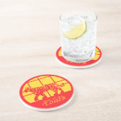 Dessous De Verre En Grès Année du tigre (Côté)