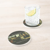 Dessous De Verre En Grès Annonciation du Seigneur par Léonard de Vinci (Côté)