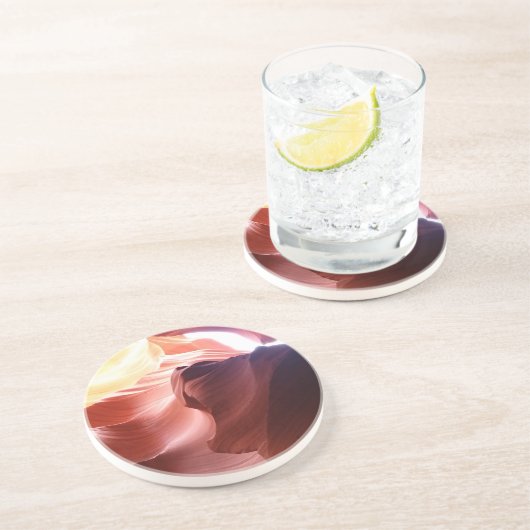 Dessous De Verre En Grès Antelope Canyon (Côté)