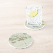 Dessous De Verre En Grès Antilles 11 (Côté)