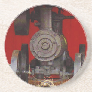 Dessous De Verre En Grès Antique Tracer à vapeur