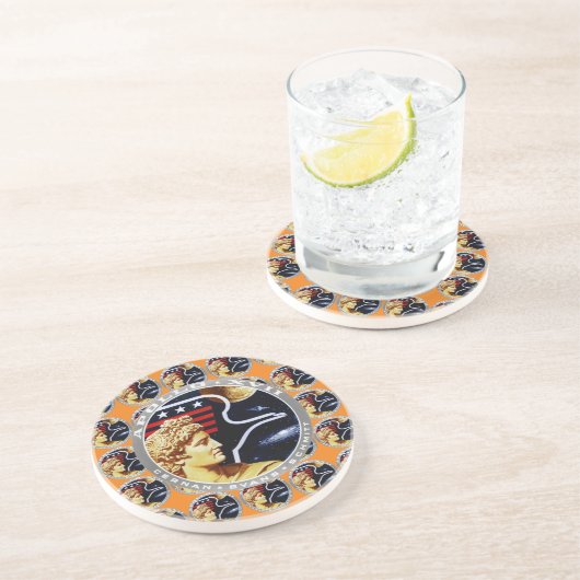 Dessous De Verre En Grès Apollo 17 (Côté)