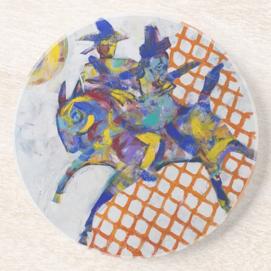 Dessous De Verre En Grès Appel du Heyoka (Devant)