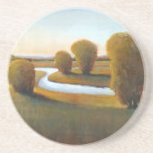 Dessous De Verre En Grès Après-midi Lumière V (Devant)