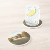 Dessous De Verre En Grès Après-midi Lumière V (Côté)