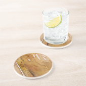 Dessous De Verre En Grès Aquarelle artistique d'arrière - plan (Côté)