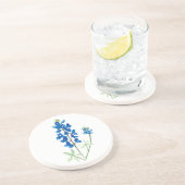 Dessous De Verre En Grès Aquarelle Bluebonnet 6 (Côté)