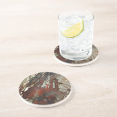 Dessous De Verre En Grès aquarelle d'arrière - plan (Côté)