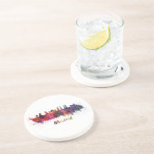 Dessous De Verre En Grès Aquarelle de Madrid (Côté)