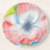 Dessous De Verre En Grès Aquarelle Sweetpea (Devant)