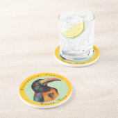 Dessous De Verre En Grès Aquarelle toucan (Côté)