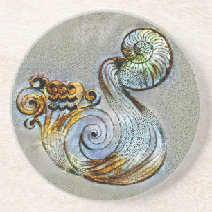 Dessous De Verre En Grès Aquarius Venice