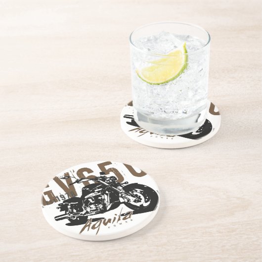 Dessous De Verre En Grès Aquila Eagle (Côté)