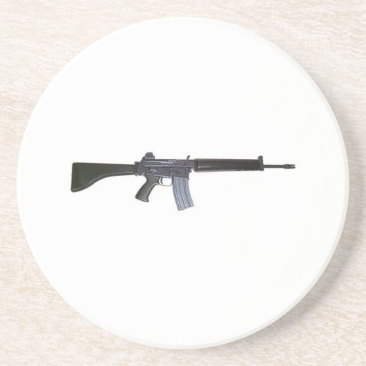 DESSOUS DE VERRE EN GRÈS AR-18 (Devant)