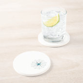 Dessous De Verre En Grès Araignée (Côté)