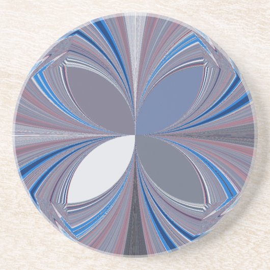 Dessous De Verre En Grès Araignée bleue (Devant)