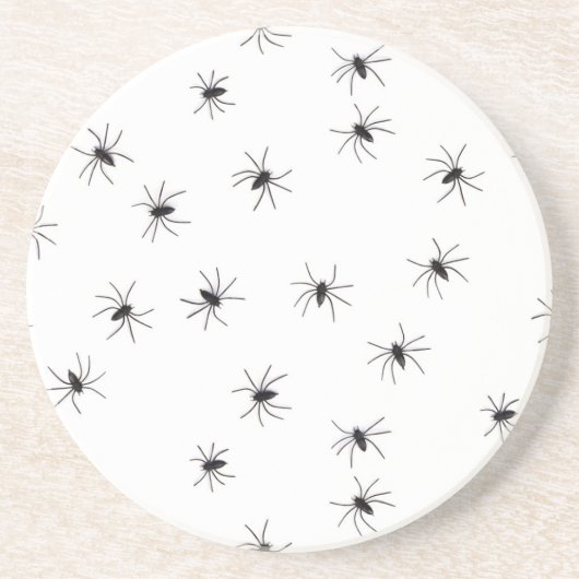 Dessous De Verre En Grès Araignées (Devant)