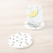 Dessous De Verre En Grès Araignées (Côté)