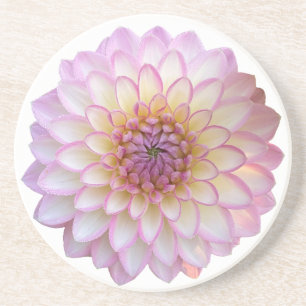 Dessous De Verre En Grès Arbatax Dahlia, Dessous de verre de grès rose