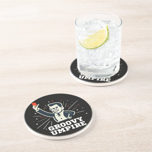 Dessous De Verre En Grès Arbitre (Côté)