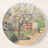 Dessous De Verre En Grès Arbre à prune, Eragny Camille Pissarro (Devant)
